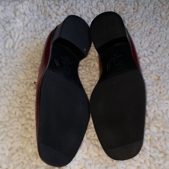 Ann Taylor loft red leather - Picture 5 of 7